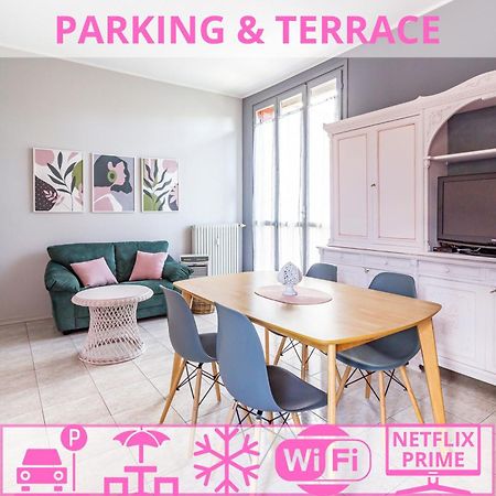 Parking & Terrace - Large 90 Mq - Self Check-In & Remote Access Apartment Комо Екстериор снимка